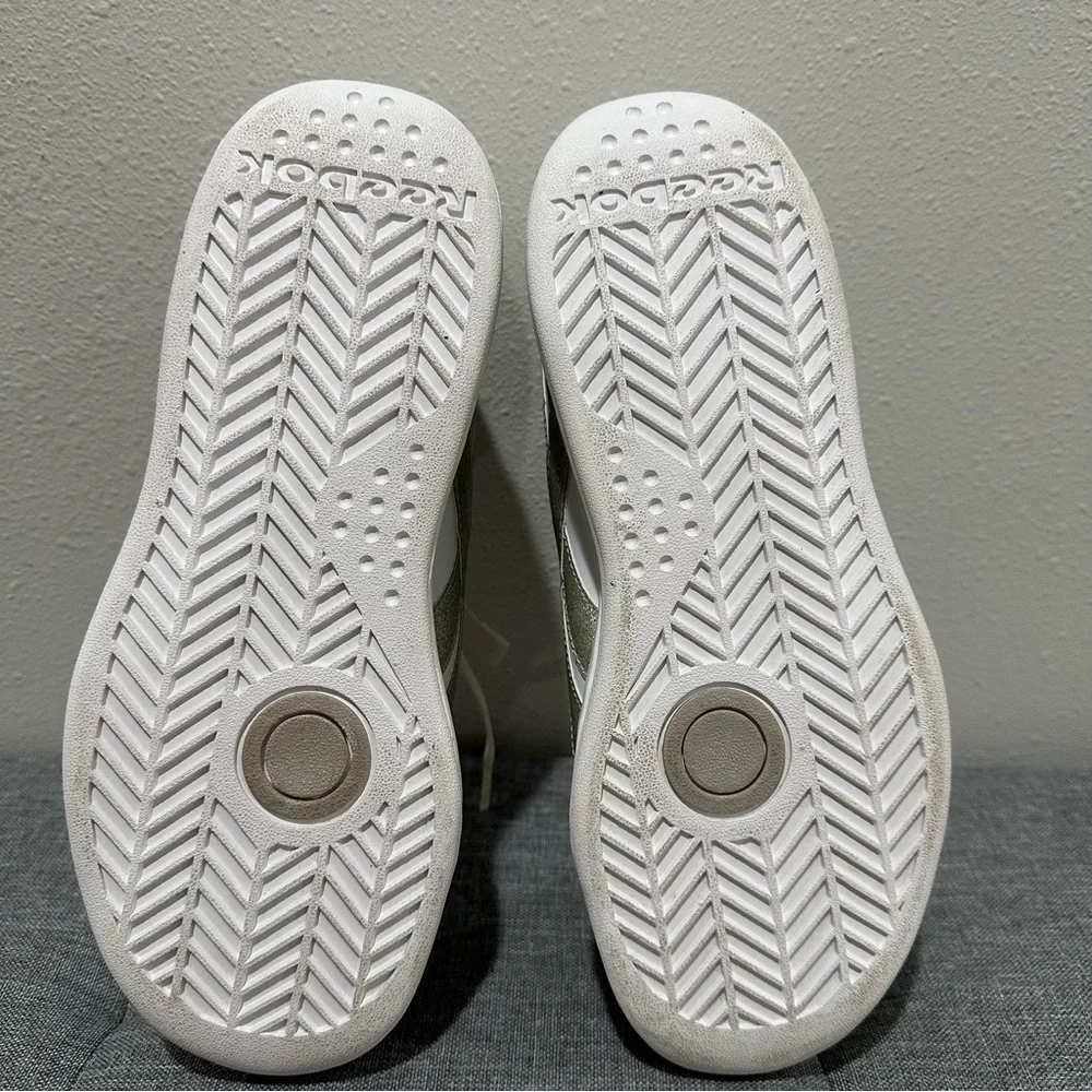 Reebok Silver Glitter Sneaker